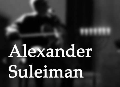 Alexander Suleiman, Cellist